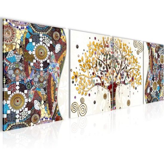 East Urban Home «By Gustav Klimt», impression sur toile tendue