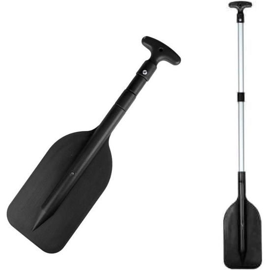 Pagaie Télescopique UKCOCO – Alliage Alu, Flottante, Compacte, Pour Kayak Ou Canoë