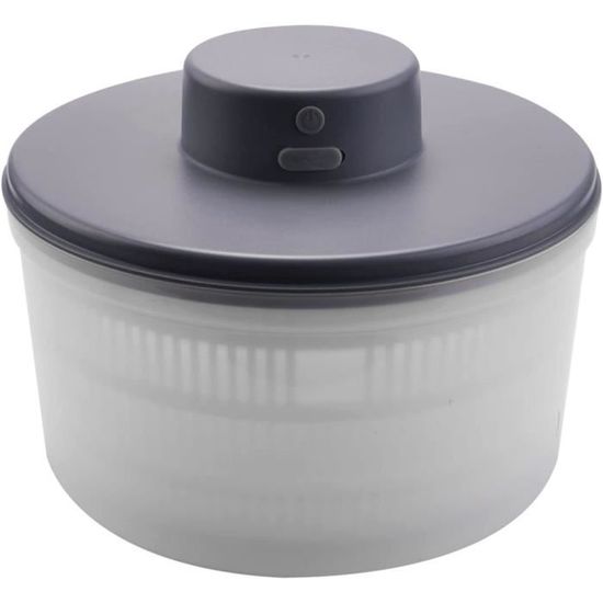 Essoreuse à Salade Électrique 6L Rechargeable USB - Déshydrateur Légumes Et Fruits Rapide