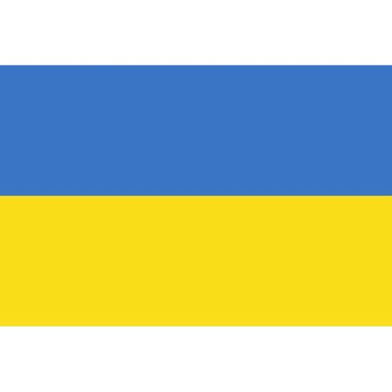 DRAPEAU - BANDEROLE Drapeau Ukraine Ukrainien