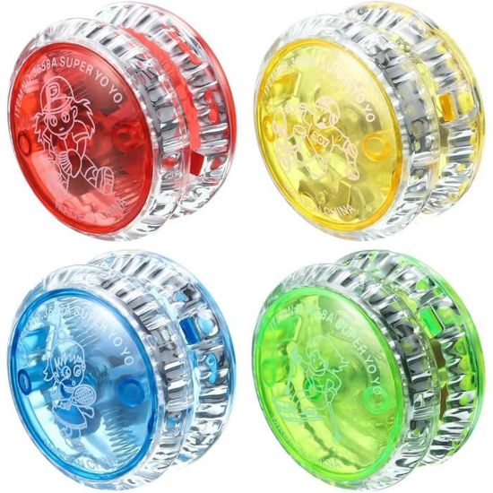 Yoyo LED Pour Débutants - 15 Pièces - Cadeau D'anniversaire - Jouets