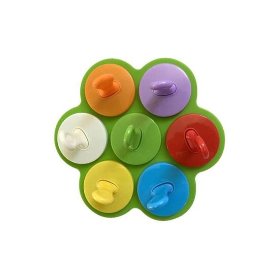 Lot De 8 Liens Alimentaires En Silicone Réutilisables – 20,5cm, Couleurs Assorties, Pour Ficeler Viandes, Légumes, Sacs