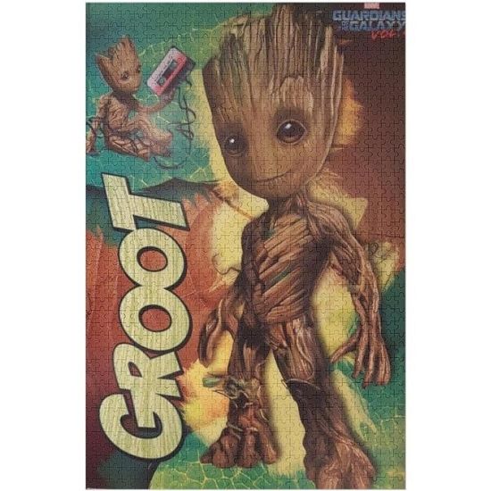 Puzzles 500 Pièces Groot Puzzle En Bois Personnages D'Anime Casse-Tête