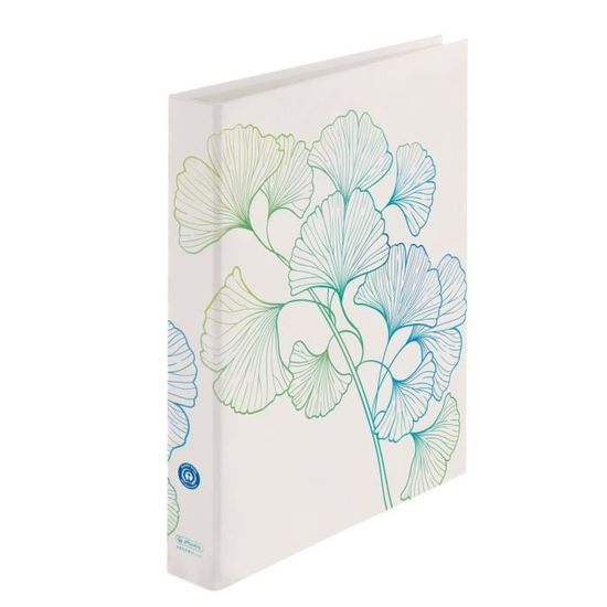 Classeur à Levier Herlitz A4 7cm Noir - 4 Anneaux - Écolo Blue Angel - Import Allemagne