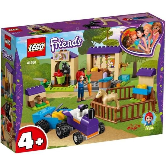 LEGO® 4+ Friends 41361 L&rsquo L’écurie de Mia - Jeu de construction