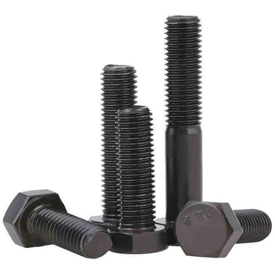Kit De 10 Vis Tactiques TMC Acier Carbone Noir - Pour étui SFL Vis Fixes, TMC2591
