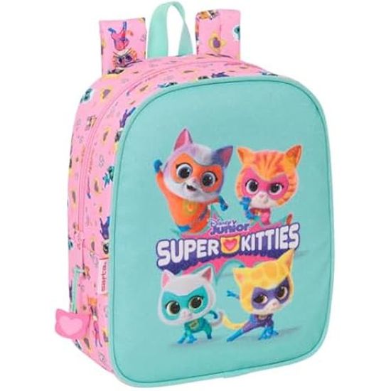 Safta SONIC Sac à dos scolaire avec chariot 905, idéal pour les enfants de différents âges, confortable et polyvalent, qualité et résistance, 33 x 14 x 42 cm, Bleu, bleu, Estándar, Décontracté