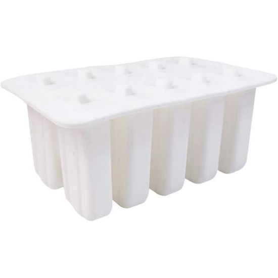 Moule à Glace Licorne Silicone – 4 Formes Mignonnes, Bâtonnets Inclus, Facile à Démouler, Sans BPA