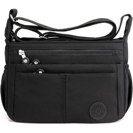 Sac à épaule Femme avec Poches Intérieures Pratiques