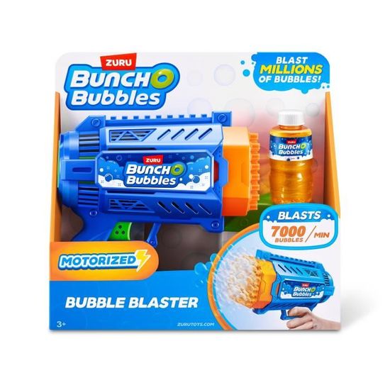 Machine à Bulles Automatique Hahaland - 22000 Bulles/min - Rechargeable Avec Musique Et Lumières