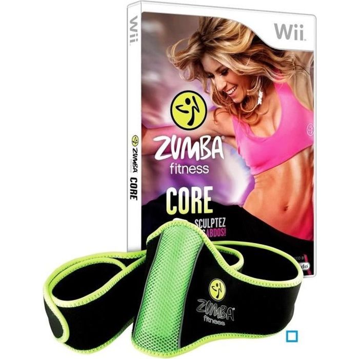 ZUMBA CORE + CEINTURE / Jeu console Wii