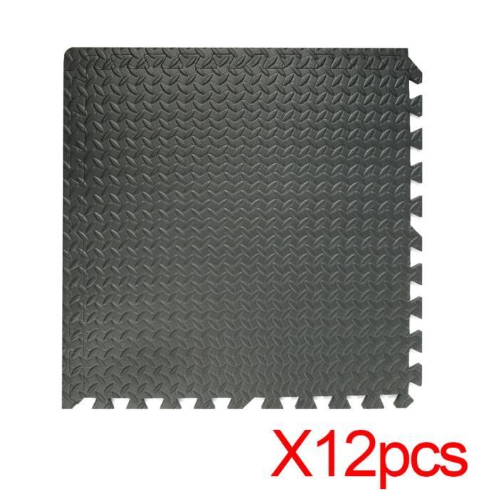 12 PCS professionnelles tapis en mousse Eva carreaux tapis de sol pour sport