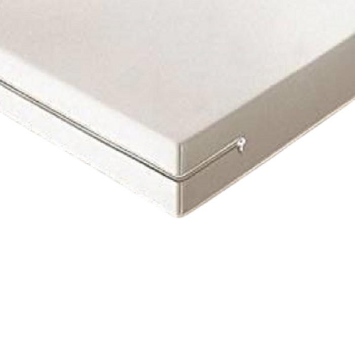 Housse de matelas intégrale coloris blanc 90x190