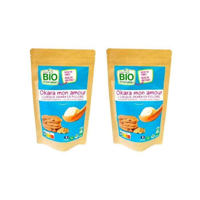 POUDRE OKARA MON AMOUR DUKAN 200g LOT-2