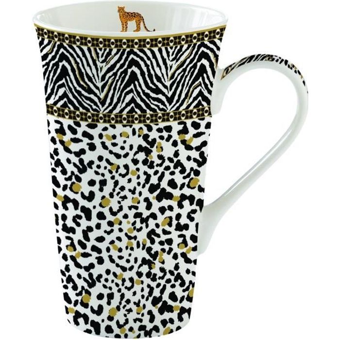 EasyLife - Coffret de 1 Mug 60cl en Porcelaine ATMOSPHERE SAVANA