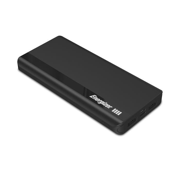 Batterie de secours 10000 mAh 2 USB-A - noire