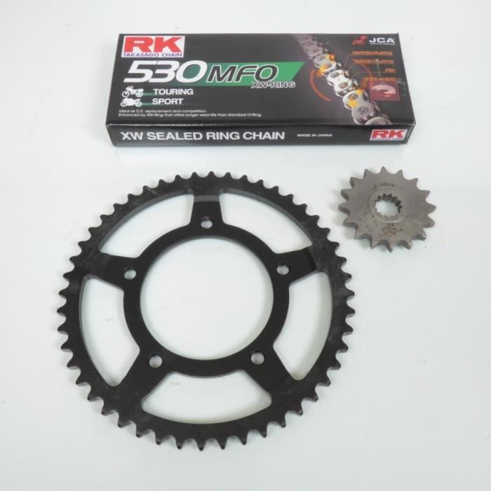 Kit chaîne France Equipement pour moto Yamaha 600 YZF R6 1999 à 2002 16x48 / 38441.184 Neuf