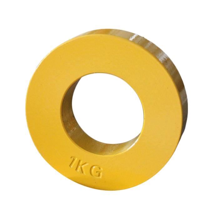 Standard Fractionnée Plaques Changement Faible Poids Disques Fraction Plaque Supplémentaires Micro Poids pour Jaune 1kg