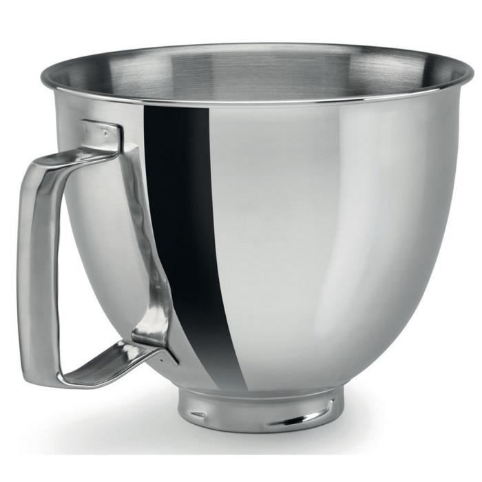 KITCHENAID 5KSM35SSFP Bol de 3,3L avec poignée pour robot Mini 5KSM3311X 3,3L
