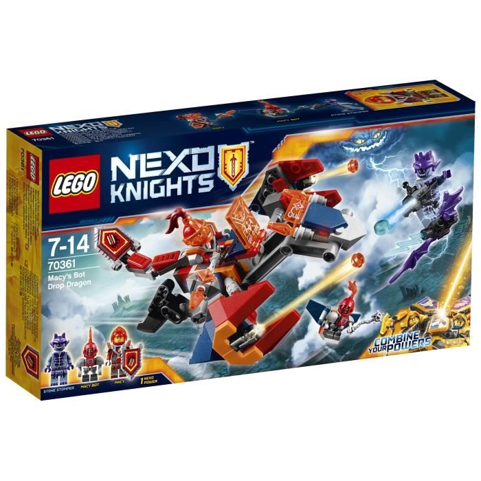 LEGO® Nexo Knights 70361 Le Dragon-Robot de Macy