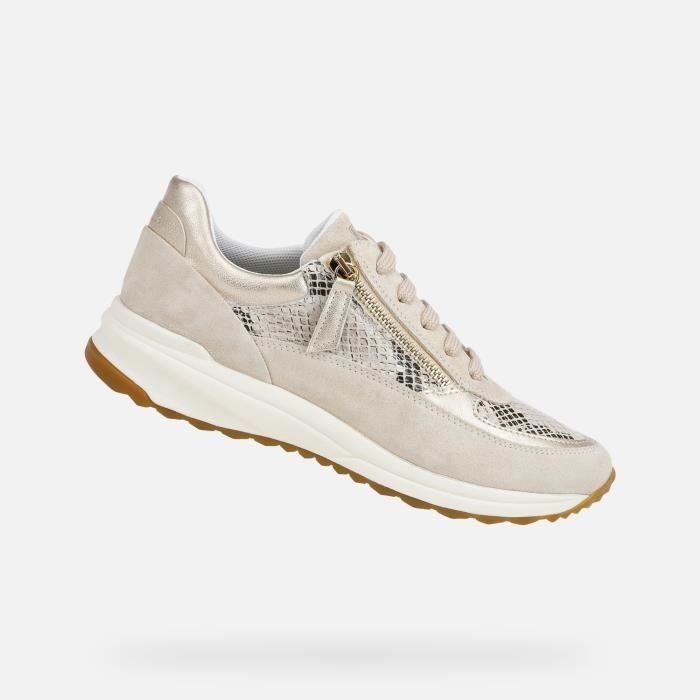 GEOX - Sneakers D airell femme - Beige