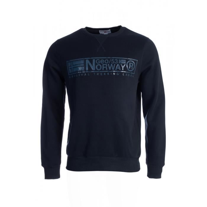 GEOGRAPHICAL NORWAY Sweat GANTOINE Bleu marine - Homme