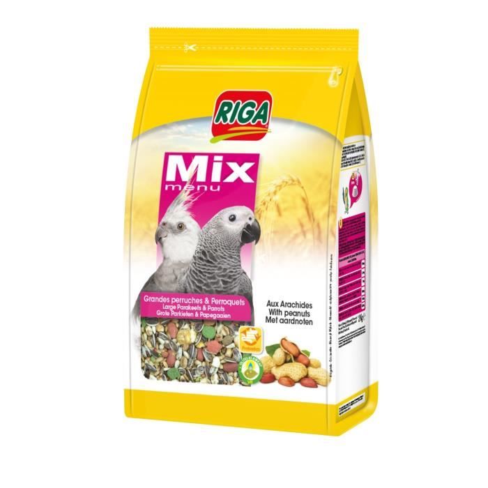 RIGA Menu mix - 2 Kg - Pour perroquets