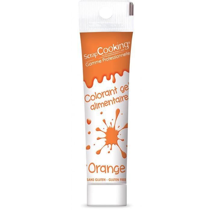 Colorant alimentaire gel - Orange - Scrapcooking