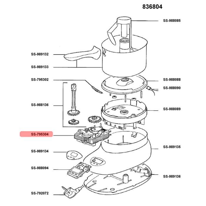 SS-795304. MOTEUR SAUCIER