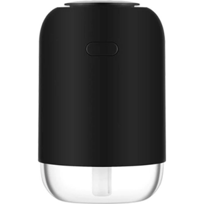 Diffuseur Ultrasonique 200ml Noir USB Aromathérapie Huile essentielles Vapeur d'eau, Humidificateur.