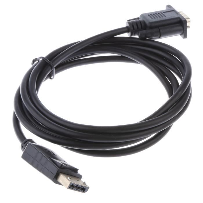 CABLE - CONNECTIQUE POUR PERIPHERIQUE Câble 1PiecexDP vers VGA