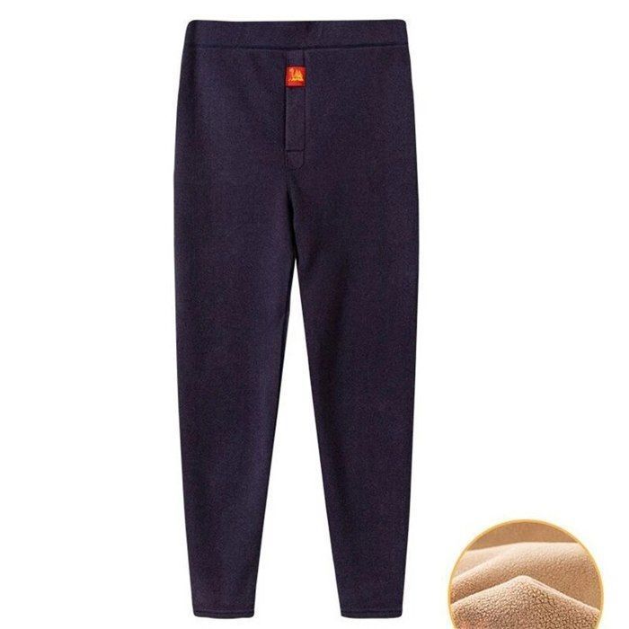 Sous-vêtements thermiques - Men Gray - Double couche - Laine et soie - Mixte - Taille moyenne