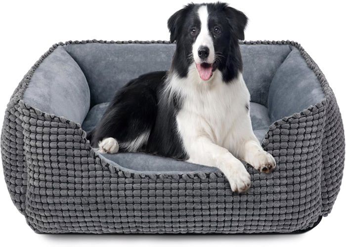 Meilleurs prix pour Panier Pour Chien,Lit Pour Chien Moyen Grande Taille,Coussin Pour Chien Duveteux Lavable,Panier Pour Chat Antidérapant Panier Chien