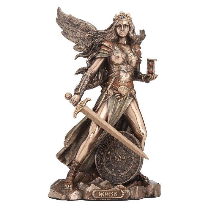 Statue Déesse Celtique Du Feu Brigida (Brigid) - Déco Et Cadeau - Dimensions 25,7x20,3x32,8 Cm - Neuf
