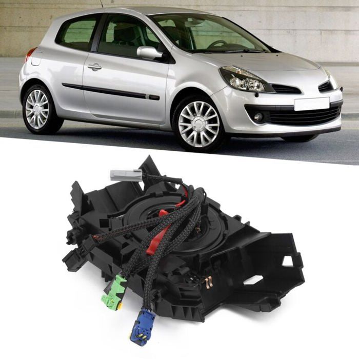 Contacteur rotatif à ressort de voiture 8201590627 8201590637 Remplacement de modification pour CLIO III / KANGOO II