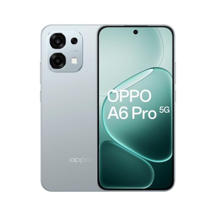 OPPO A6 Pro 5G – 8GB RAM 256GB Lunar Titanium (gris) – Dual SIM IP69 AMOLED 120Hz