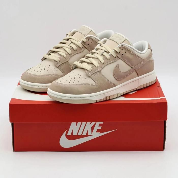 CHAUSSURES DE BASKET-BALL FD0873-126 Nike Dunk Low SE Sanddrift Hemp Sail Beige (Womens)