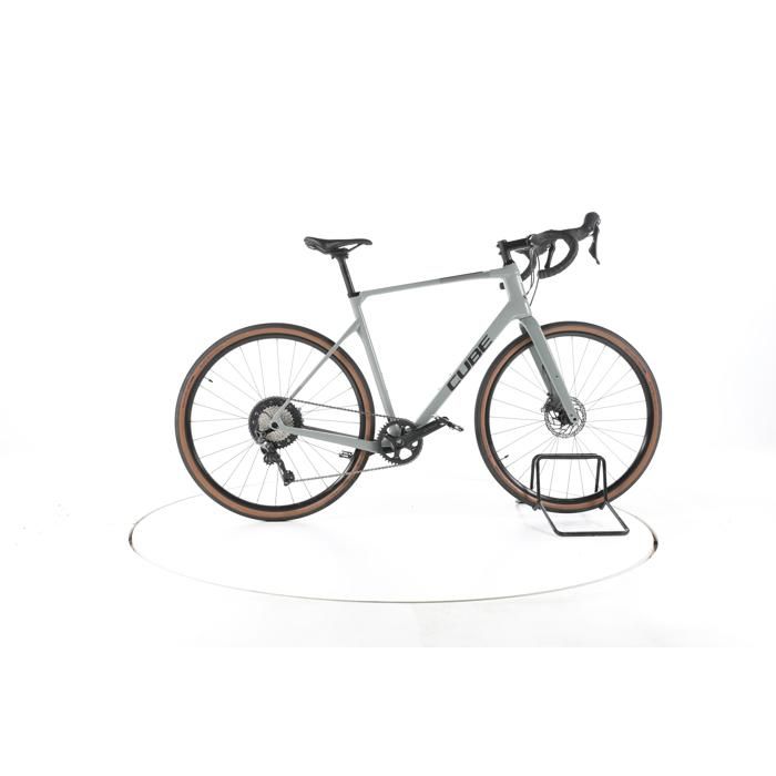Vélo - Cube Nuroad C:62 PRO - gris - Vélo Gravel - Carbon Reconditionné