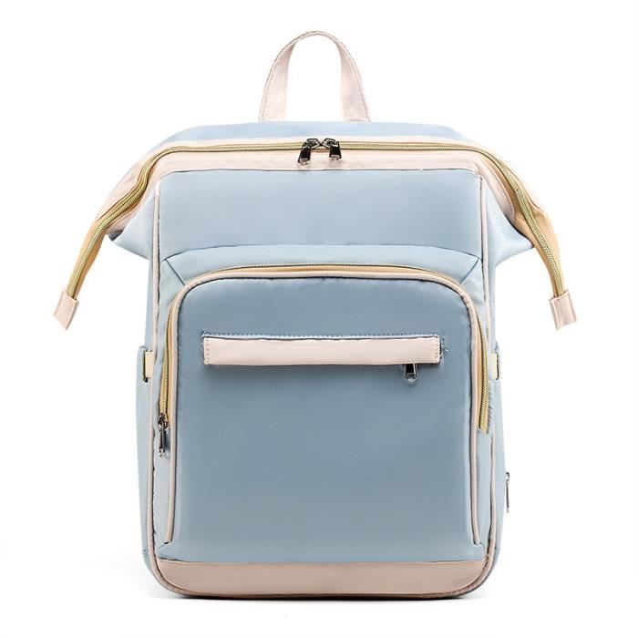 Sac Langer Dos Grande Capacit Imperm able Multifonction Bleu