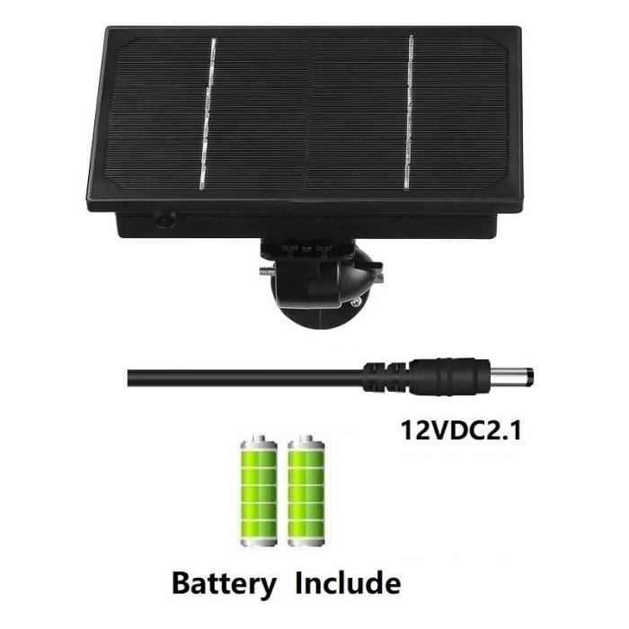 Panneau Solaire Portable 5W 12V - Mini Module Avec Clip Pour Bricolage, Camping, Extérieur - Charge Rapide