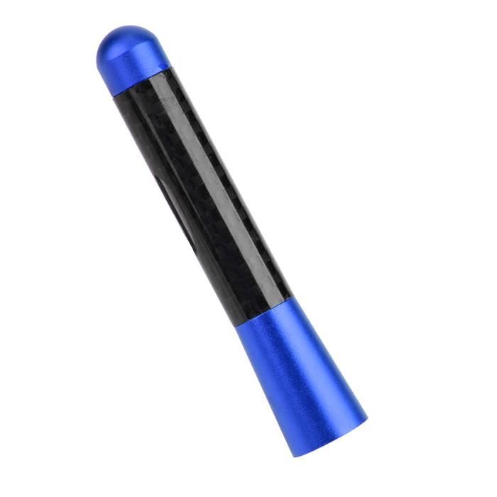 Antenne Voiture Courte 3,5 Cm Fibre De Carbone - Réception AM/FM Améliorée - Universelle