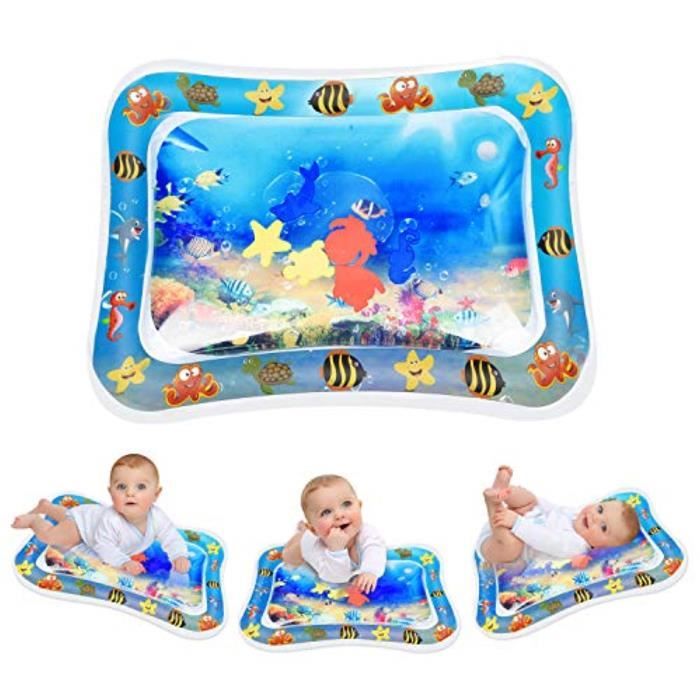 Tapis d'eau bébé, tapis de jeu aquatique sans BPA, jouet bébé 3 6