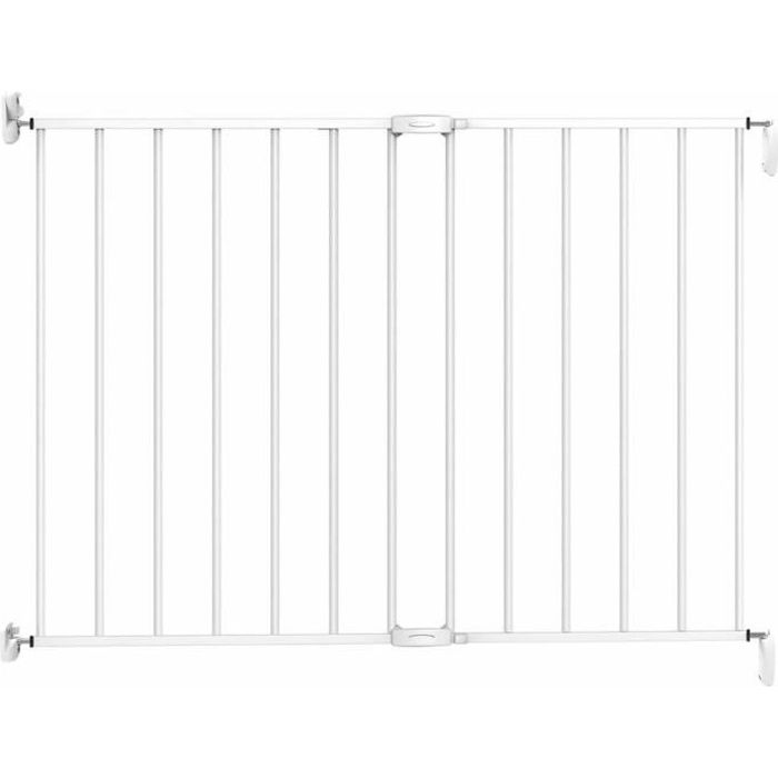 Noma Barriere De Securite Extensible 62 102 Cm Metal Blanc Cdiscount Puericulture Eveil Bebe