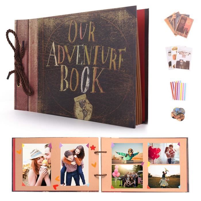 Ekkong Our Adventure Book Bricolage Photos Albums Vintage Scrapbook Photo Album Pour Cadeau D Anniversaire Anniversaire De Mari Achat Vente Album Album Photo Ekkong Our Adventure Book Cdiscount Ekkong Our Adventure Book Bricolage Photos Albums Vintage Scrapbook Photo Album Pour Cadeau D Anniversaire Anniversaire De Mari Achat Vente Album Album Photo Ekkong Our Adventure Book Cdiscount
