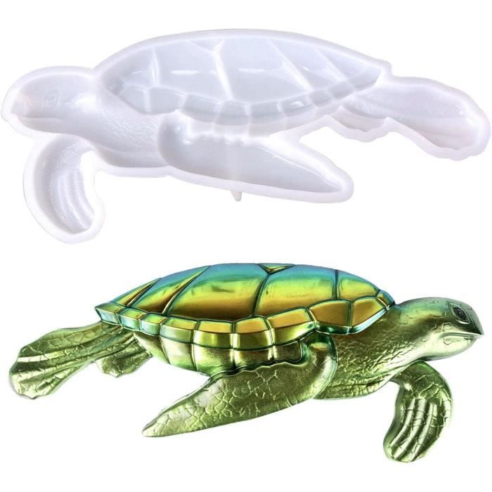 Petite tortue de résine Signes Grimalt By Sigris Bleu | Leroy Merlin