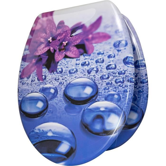 Siège WC WELLYNESS • Duroplast • Avec Abaissement Automatique • SCHÜTTE