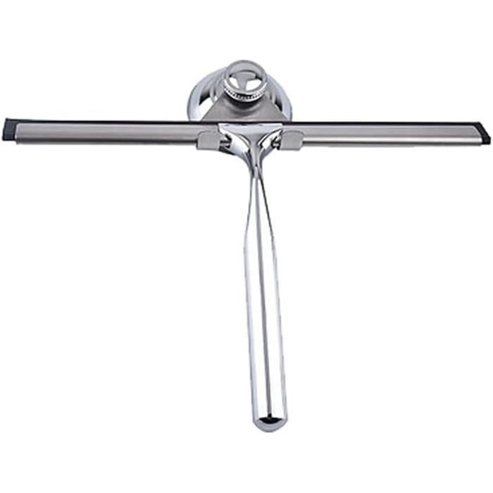 Raclette De Douche 28 Cm Pliable - 2 Faces, Rotation 180°, Pour Vitres, Miroirs Et Carrelage