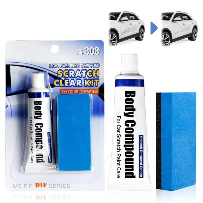Polish Efface-rayures Pour Carrosserie - Élimine Les Micro-rayures, Marques De Tourbillon Et Oxydation