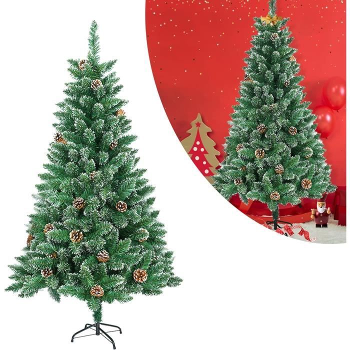 Sapin de Noël artificiel, sapin de Norvège, en film PVC, hauteur 160 cm