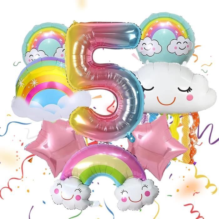 Kit De Décoration Anniversaire Enfant Complet - Thème Festif Avec Ballons Et Bannière